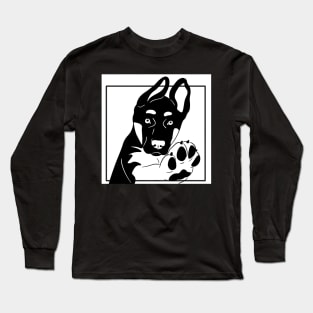 German Shepherd Puppy Long Sleeve T-Shirt